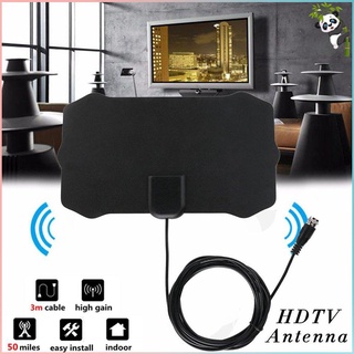 Antena de Tv interior antena Digital antena Hd 4K Tv antena de recepción remota antena de señal para Hdtv antena