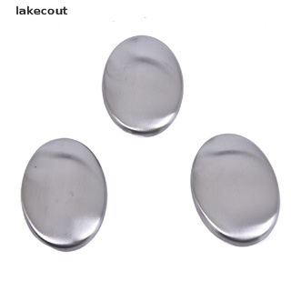 lakecout Soap Stainless Steel Soap Odor Remover Bar Soap ElimInates Garlic Onion Smells . (6)