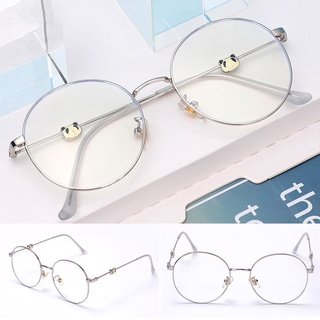 Lindo 3D Panda gafas Anti-azul luz Anti-radiación gafas forma redonda moda para las mujeres (4)