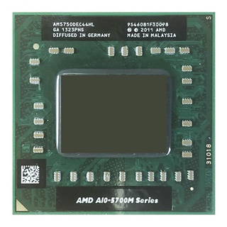 AMD A10-Series 5750M A10 5750M 2.5 GHz Quad-Core Thread CPU Procesador AM5750DEC44HL Zócalo FS1