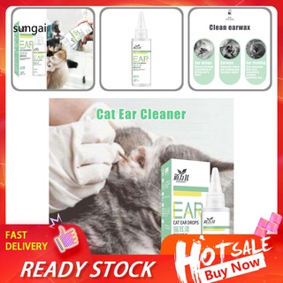 DROPS sun_ limpiador universal de orejas de gato para gatos, ácaros, efectivos para uso profesional