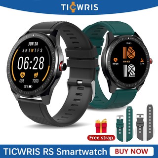 Nuevo Ticwris RS Smartwatch hombres IP68 impermeable Monitor de frecuencia cardíaca deporte Fitness pista Bluetooth Smart Watch para Android IOS