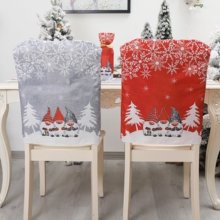 Chair cover Parts Christmas 57*47cm Forester Chair Snowman High Quality