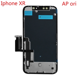 Digitalizador de pantalla táctil LCD para iPhone XR LCD para iPhone XR LCD con placa trasera de repuesto de piezas de montaje completo