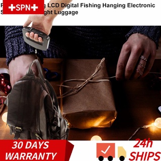 pocket 50kg/10g lcd digital pesca colgante balanza electrónica gancho peso equipaje (3)