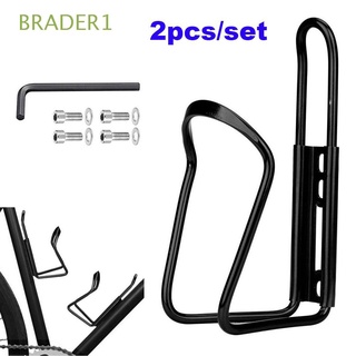 BRADER1 with Mounting Tools Water Cup Rack Mountain Bike Bottle Cage Bicycle Bottle Holder Cycling Parts High Strength Lightweight 2pcs set Aluminum Alloy Bicycle Cup Holder/Multicolor