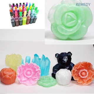 Remedy 24/36 colores 8 ml Pigmento epoxi Tinta De Resina para colorear Diy Arte manualidades De colorante Diy accesorios delgados accesorios