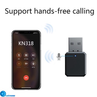 Receptor de audio de doble salida AUX 5.1 Receptor Bluetooth KN318 AUX USB estéreo para coche llamada de manos libres/NENE pzas (1)