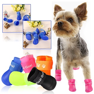 art hot dog boot impermeable antideslizante zapatos para mascotas bota perro cachorro (todo)