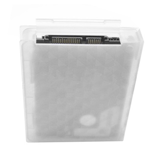 ynxxxx 2.5 inch Hard Disk Drive SSD HDD Protection Storage Box Case Clear PP Plastic (9)