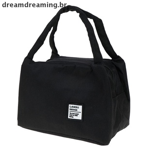 [dreamdreaming.br] 1 bolsa de almuerzo con aislamiento térmico, caja de Picnic, bolsa de almacenamiento de alimentos.