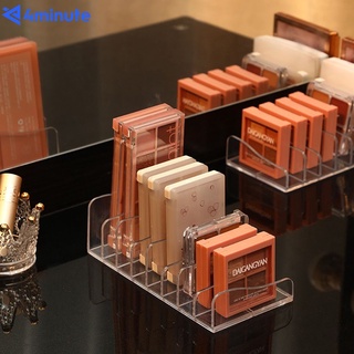 [Ready] Eyeshadow tray storage box Cushion compact powder display and organize desktop nail lipstick makeup cosmetics rack 4Min