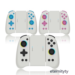 eternityty Nintendo Switch joy-con gamepad Inalámbrico NS Izquierda Y Derecha bluetooth color Artefacto Mango/Interruptor OLED Consola con Blanco Joycon
