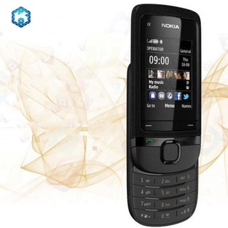 Original Nokia C2-05 0.3Mp cámara Gsm 900/1800 desbloqueado Slide teléfono celular (4)