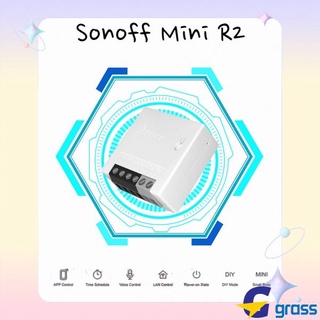 Sonoff Mini R2 Interruptor Inteligente Wifi - Compatível Google Home E Alexa grasss