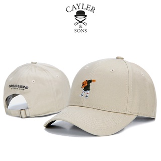 Cayler & SONS Vintage gorra de color crema bordado ajustable gorra de béisbol Unisex sombrero