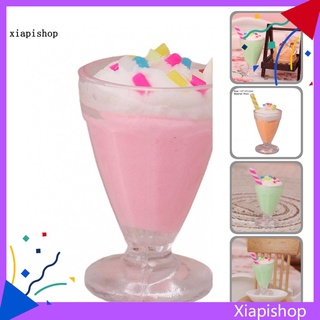 Xps detallado Mini helado casa de muñecas modelo de helado decorativo para 1/12 casa de muñecas