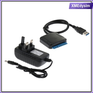 UK USB 3.0 A SATA Convertidor Cable Adaptador Para Disco Duro HDD SSD De 2.5 " 3.5 "