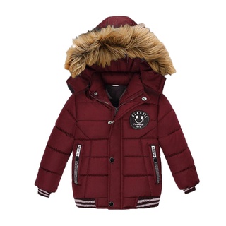 [EFE] moda abrigo niños invierno chamarra abrigo niño chamarra caliente con capucha ropa de niños (2)