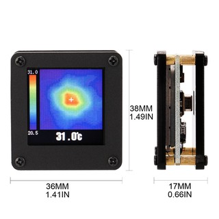 amg8833 cámara térmica de imágenes infrarroja térmica mini ir ingenuable (3)