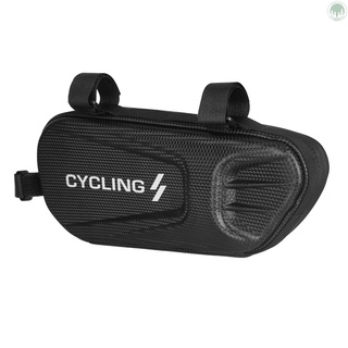 Bolsa de marco de bicicleta impermeable bicicleta triángulo bolsa de bicicleta superior tubo bolsa bolsa de ciclismo reparación herramienta bolsa de almacenamiento