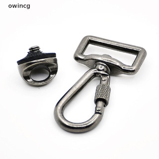 owincg accesorios de cámara 1/4" adaptador de tornillo + gancho de conexión para cinturón de hombro rápido co