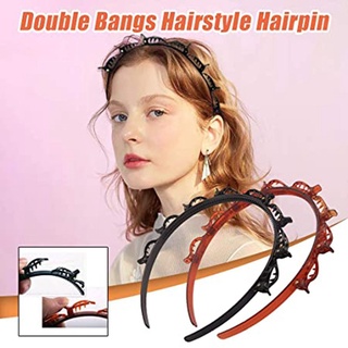 [0824] Easy Twist Braids Hairband Double Bang Hairband Women Hairpin Headbands (1)