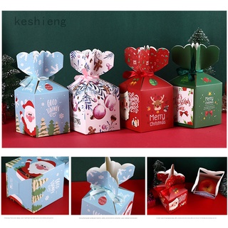 Keshieng 2021 caja de caramelos de navidad nuevo y de alta calidad