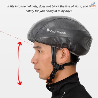 Sstar funda De lluvia Para casco De Bicicleta/cubierta De lluvia a prueba De viento y polvo reflejante (4)