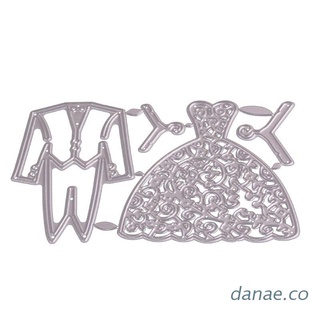 danae the wedding dress metal troqueles de corte plantilla diy scrapbooking en relieve tarjeta de papel
