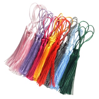 Prettyia 30 Pieces Bookmark Chinese Knot Tassels for Art and Craft Accessory