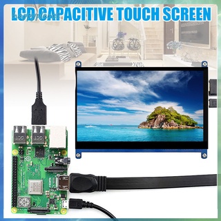 7 pulgadas pantalla táctil 1024x600 resolución lcd pantalla hdmi tft monitores compatibles con raspberry pi