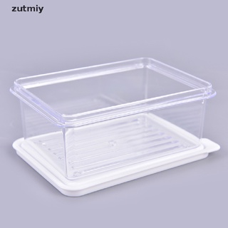 [zut] caja de alimentos de almacenamiento de dumpling refrigerador contenedor de plástico organizador de cocina herramienta dmy