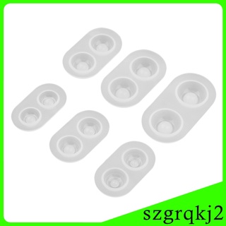Wenzhen 6 piezas Molde De silicona Para muñecas Bjds/ojo/presión De Resina/Diy (2)