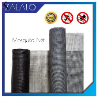 zalalo - mosquitera de fibra de vidrio de alta calidad, malla de fibra de vidrio, mosquitera, anti insectos, moscas, mosquitos