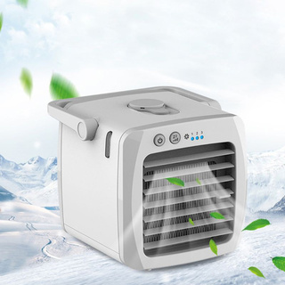 DOU Mini portátil aire acondicionado humidificador purificador enfriador de aire espacio Personal ventilador de refrigeración de aire para oficina, hogar, coche (8)