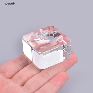 [pepik] bola de cristal transparente fotografía props lensball decoración 80 100 mm base de cristal [pepik]