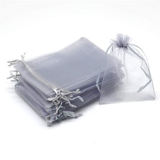 100pcs/set Mesh Bundle Pocket 10*12cm Gift Candy Bag Party Drawstring Bag (1)