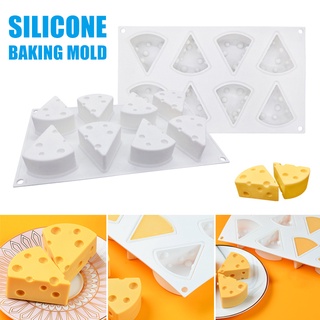 molde de silicona 3d mousse para hornear pasteles moldes de postre para jalea cheesecake chocolate helados 8 cavidades