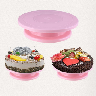 ahlsen - Kit de suministros para decoración de tartas, giratorio, soporte giratorio, pastelería, decoración de hornear