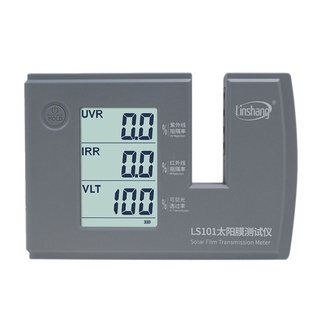 un medidor de luz de tinte de ventana ls101 es un medidor de transmisión para probar la tasa de rechazo ultravioleta e infrarrojo y vlt