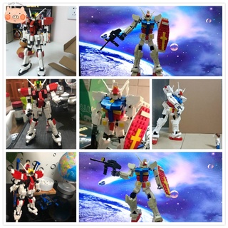 Gundam ensamblado modelo Mech Warrior Robot Gundam fundador modelo conjunto rompecabezas de ladrillo Compatible Legoingly bloques de construcción juguete (2)