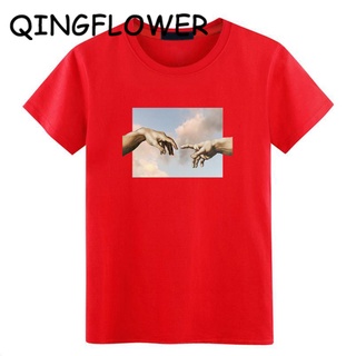 De dibujos animados rojo camisetas de verano de algodón divertido camisetas de manga corta t-shirt mujeres moda camiseta de las mujeres tops camisetas casual camiseta de las mujeres