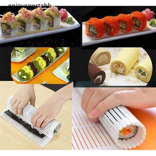 [enjoysportshb] nuevo rodillo práctico de sushi material plástico mat maker cocina diy [caliente]