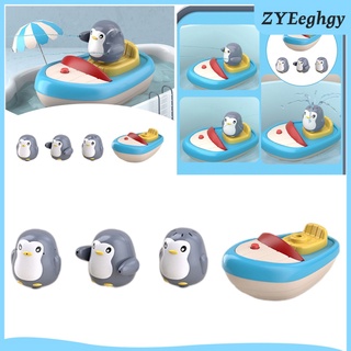 juguete de baño eléctrico spray agua flotador juguete lindo barco educativo juguetes de ducha