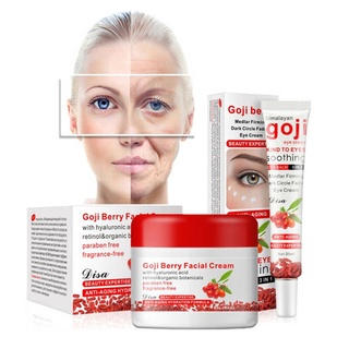Goji Berry Facial Cream & Eye Cream Face Whitening Skin Care Anti Aging Wrinkle