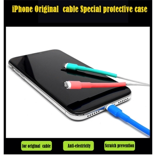 Protector universal del cable USB Funda del cable termorretráctil Tubo colorido de reparación Herramientas de protección del cable Organizador 12pcs/set🍎OKDEALS🍎 (9)