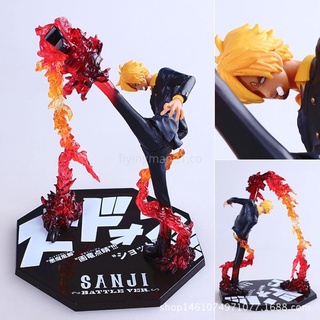Anime One Piece Sanji Figura Simulada Para Decoración Juguete Figurilla Muñeca (1)