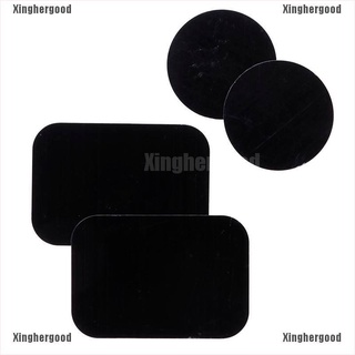 xinghergood - adhesivo adhesivo para placas de metal (4 unidades) para soporte de teléfono para coche xhg