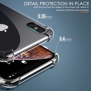Funda Del Teléfono iPhone 13 12 Pro Max Mini SE 2020 11 XS XR X 6 6S 7 8 Plus 5 5S Carcasa A Prueba De Golpes Transparente Suave Airbag Cubierta Protectora (3)